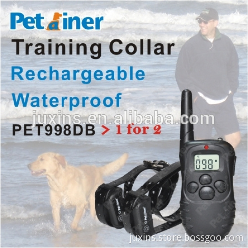 electric dog collar china with big LCD display
